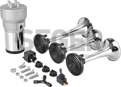 80KH/82KH COMPRESSOR AIR HORN W/THREE TRUMPETS