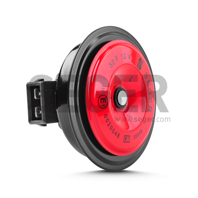 50F DISC HORN W/K-JET 2X (VW, AUDI, SKODA, MERCEDES, SEAT) SOCKET 