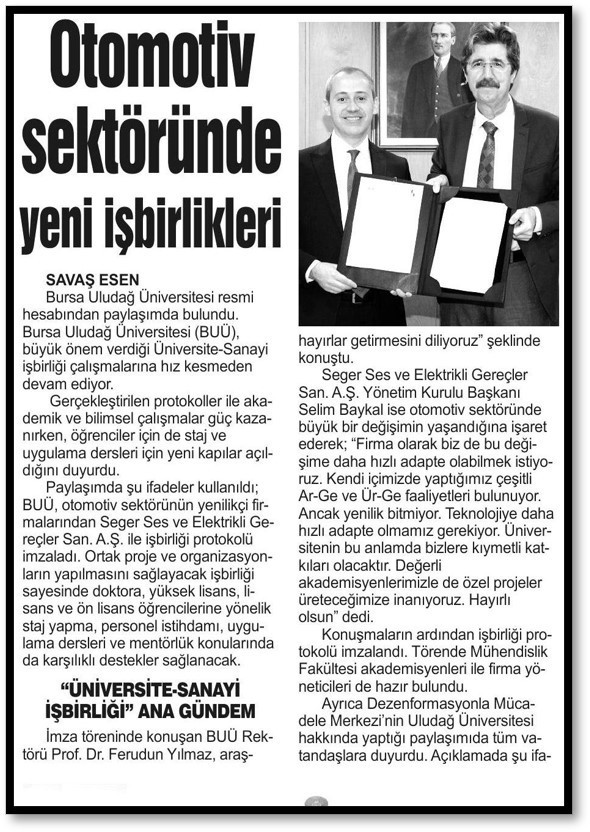 Otomotiv Sektöründe Yeni İşbirlikleri